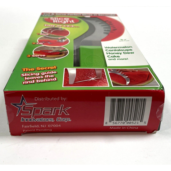 EZ Slice Right Watermelon Cantaloupe Honey Dew Cake Slicer As Seen On Tv - Picture 3 of 3